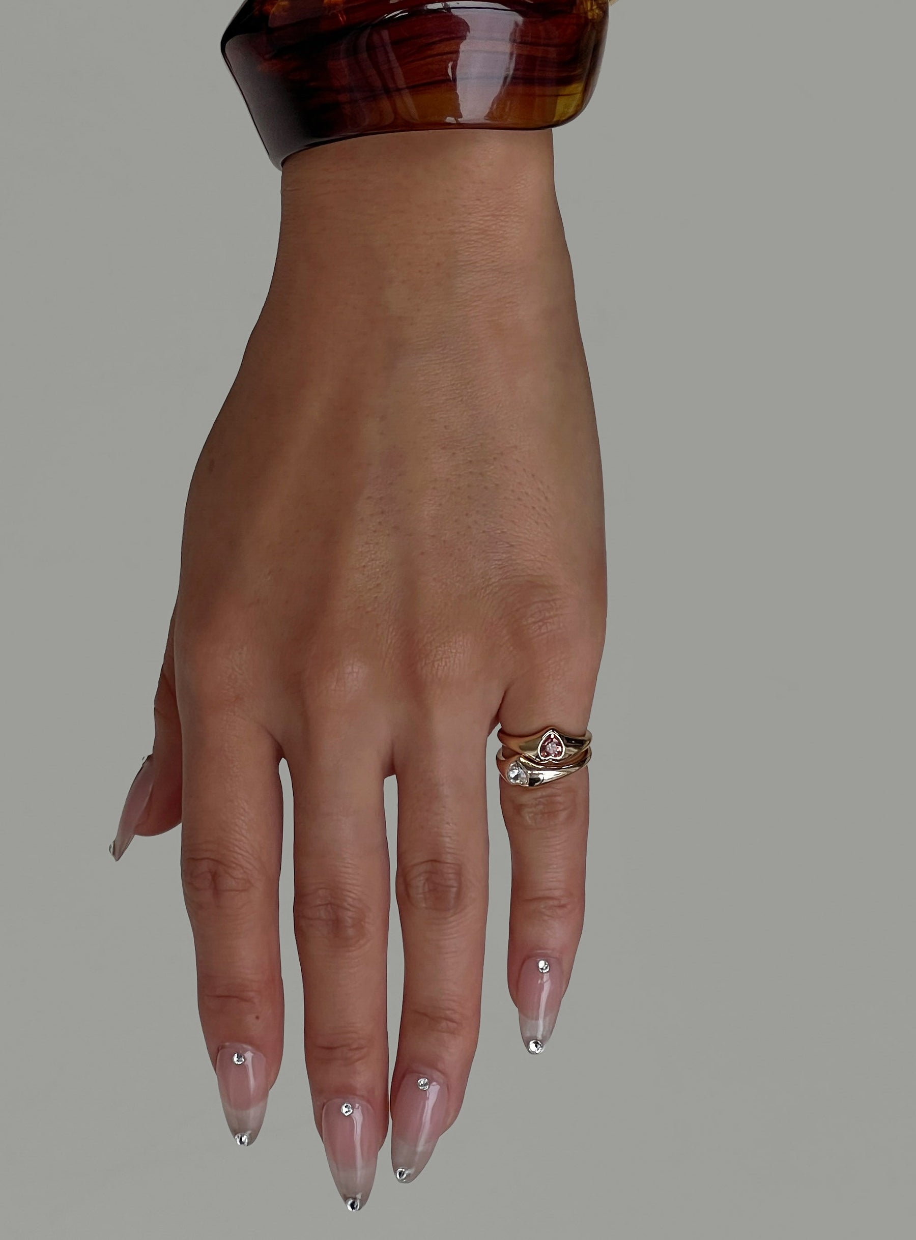 I Know Love Pinky Ring Pack Gold