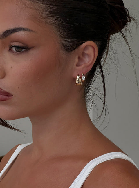 Chasing Stars Earring Pack Gold