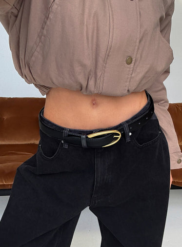 Sensibility Belt Black / Gold