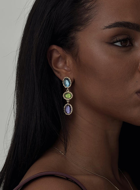 This Weekend Earrings Gold