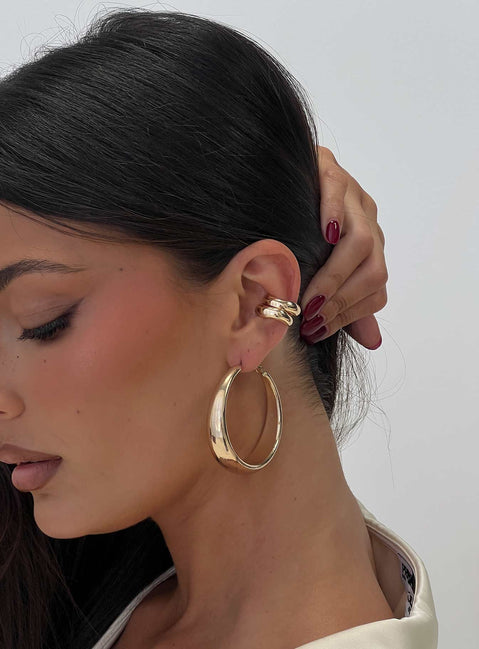 Orellia Ear Cuff Gold