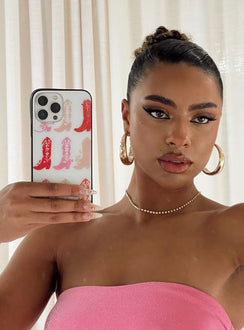 iPhone case Hard plastic back  Graphic print  Rubber sides 