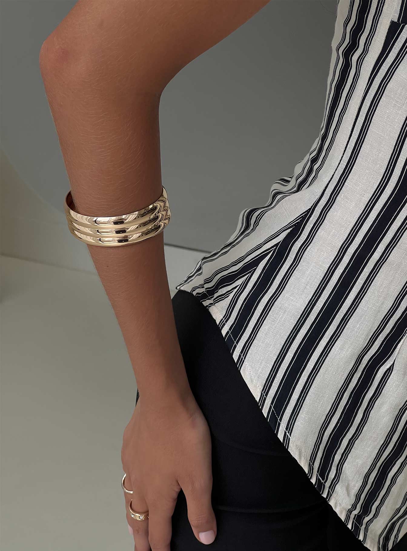 Icon Baby Cuff Gold
