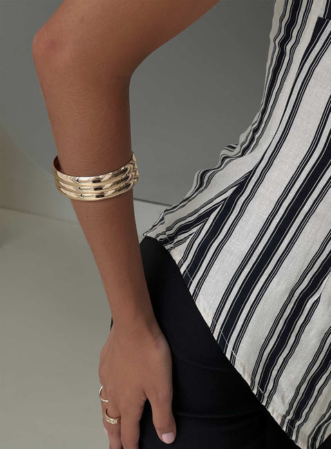 Icon Baby Cuff Gold
