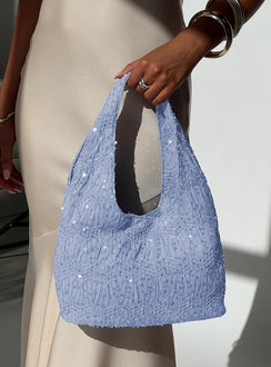 Baby Honey Sequin Shoulder Bag Blue