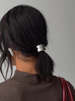 Claresa Hair Tie Silver