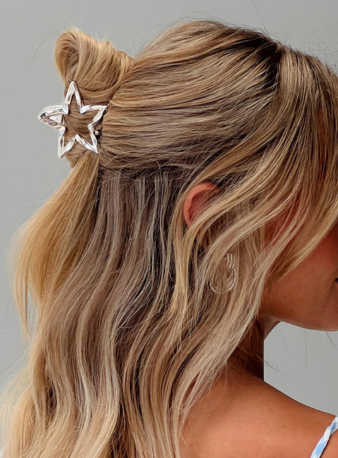 On The Radio Clip Silver