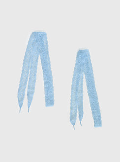 Masonne Lace Shoelaces Blue