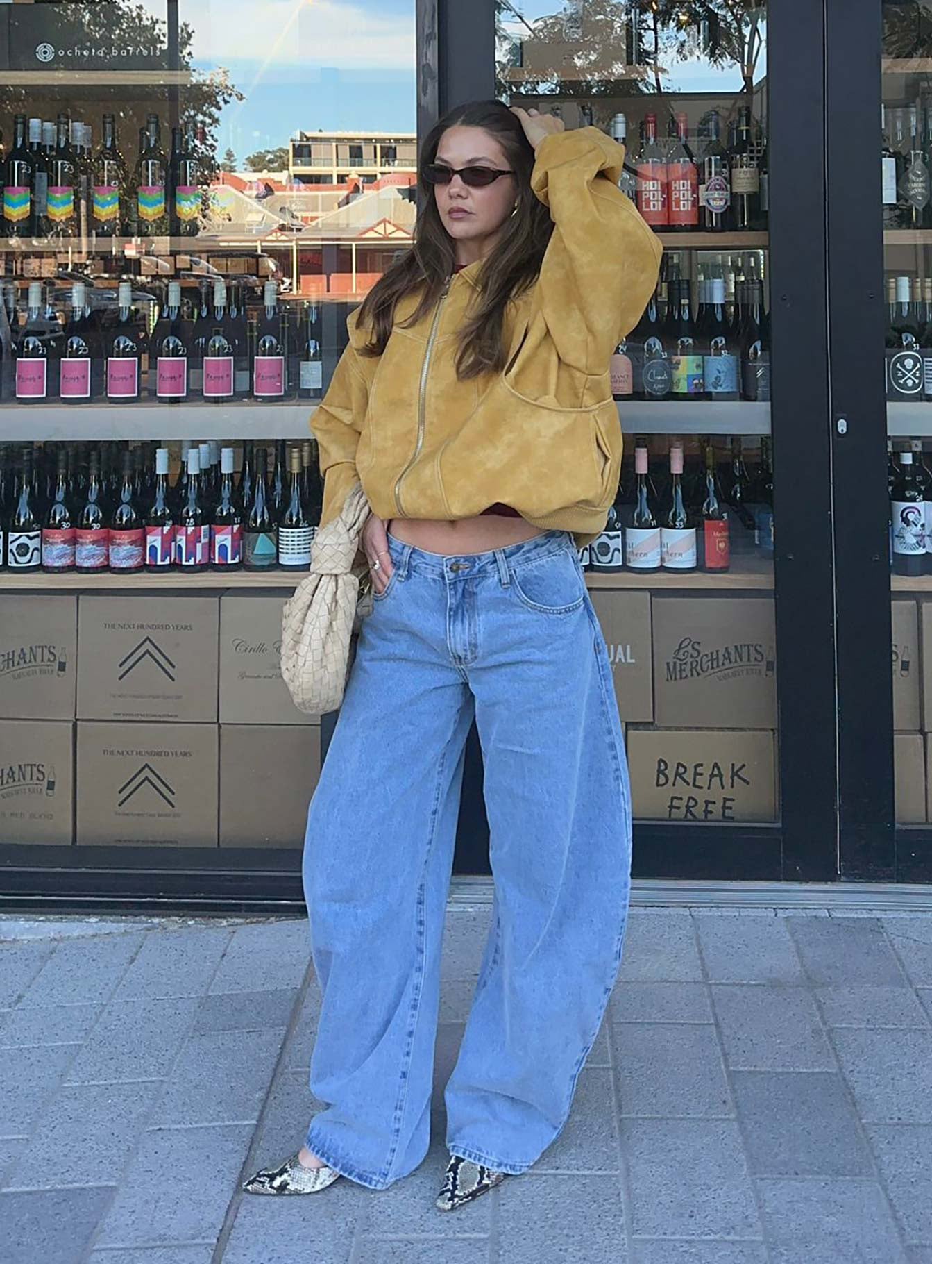 Vista Bomber Jacket Mustard