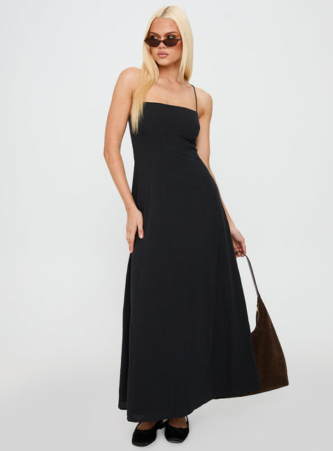 Brightwell Maxi Dress Black