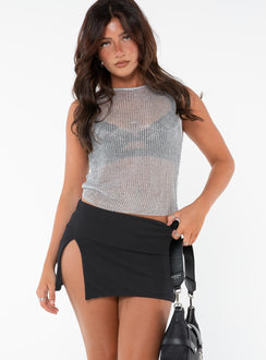 product Bold Move Mini Skirt Black Petite Princess Polly  Mini Skirts 