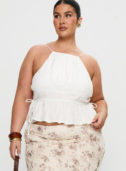 Rozier Top White Curve