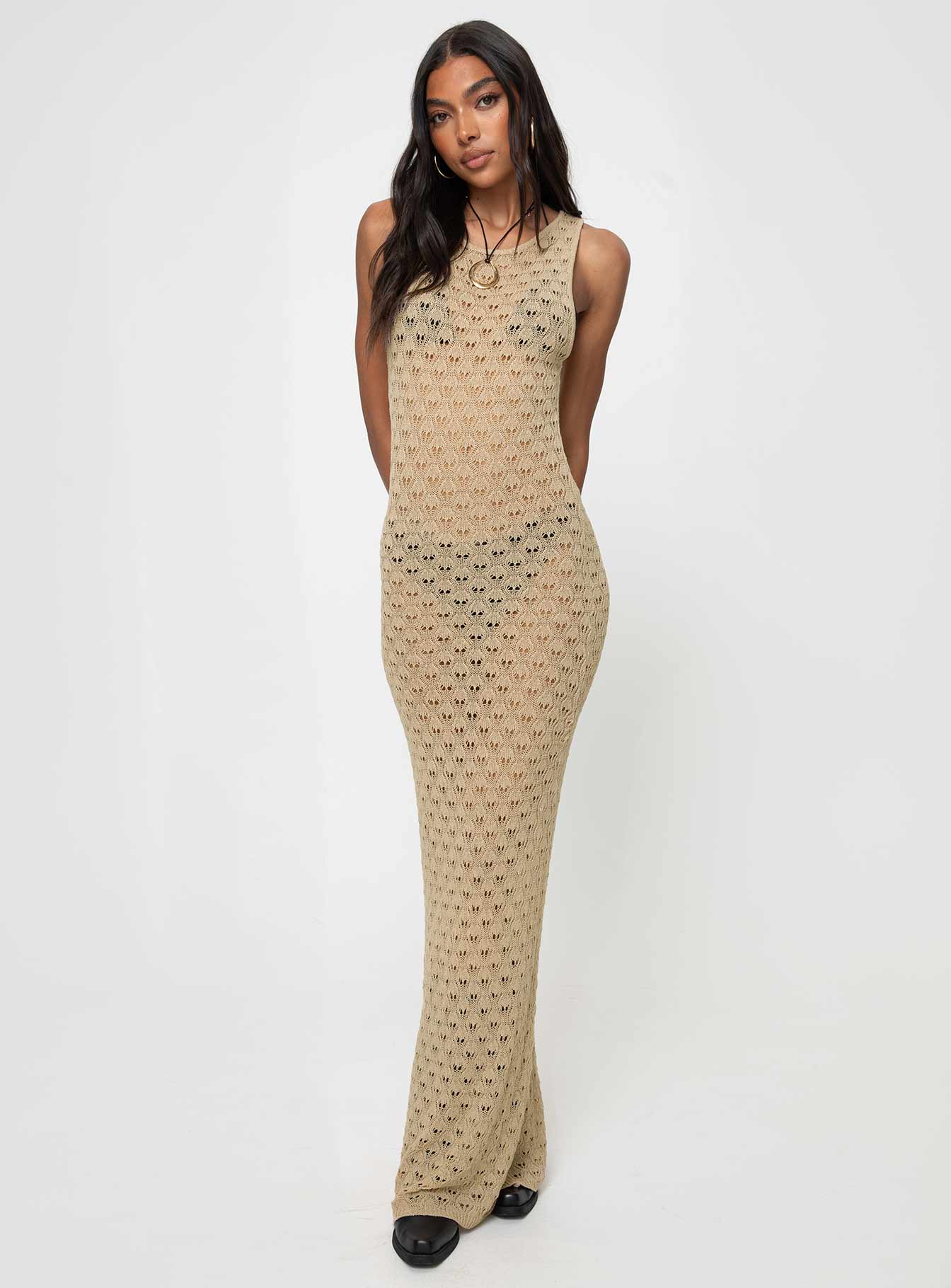 Westbrook Maxi Dress Beige