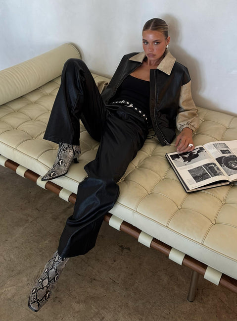 Nirvana Bomber Jacket Camel