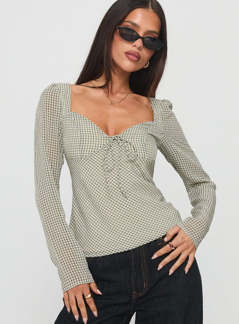 Storybrooke Long Sleeve Top Multi