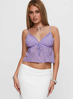 Jacintha Top Lilac