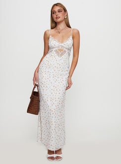 Annamaria Lace Maxi Dress Floral