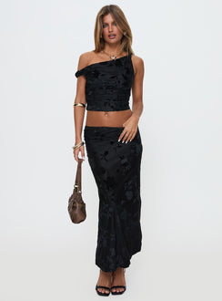 Look At You Go Asymmetrical Set Black