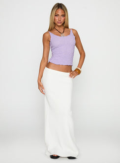 Blink Twice Top Lilac