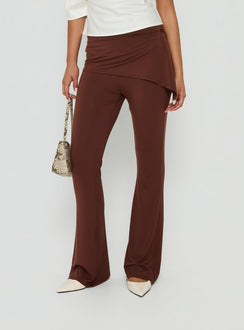Masimo Layered Pants Chocolate