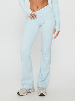 Sunday Session Active Flare Leg Pant Blue