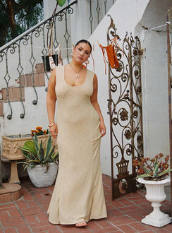 Reversible maxi dress Scooped or tank style neckline, ribbed material