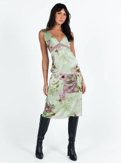 product Princess Polly Asymmetric Neckline  Lunamas Midi Dress Multi