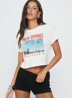 Destination Of Choice Graphic Top White