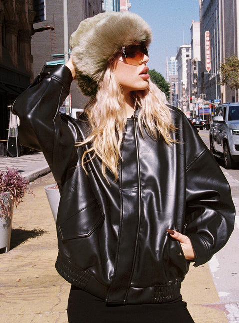 Kenny Bomber Jet Black