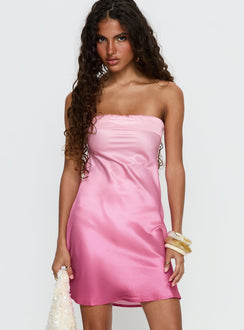 Phillipa Mini Dress Pink Ombre