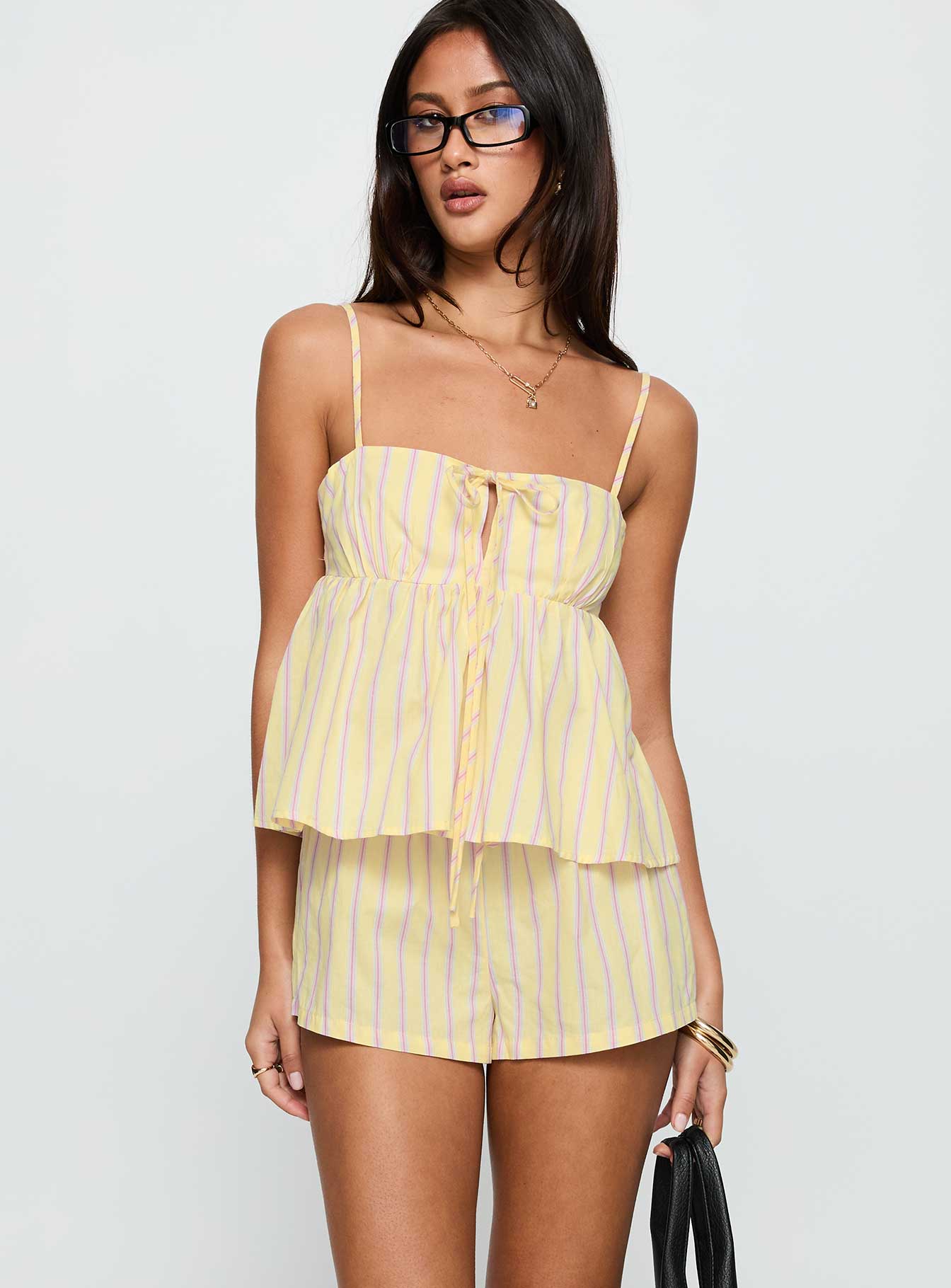 Solaris Cotton Relaxed Set Yellow