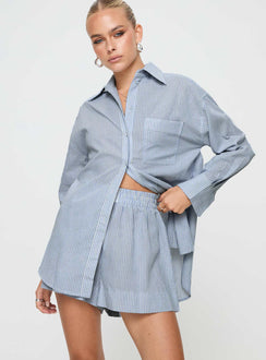 Beach House Set Blue / White Stripe