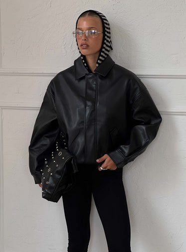 Kenny Bomber Jet Black