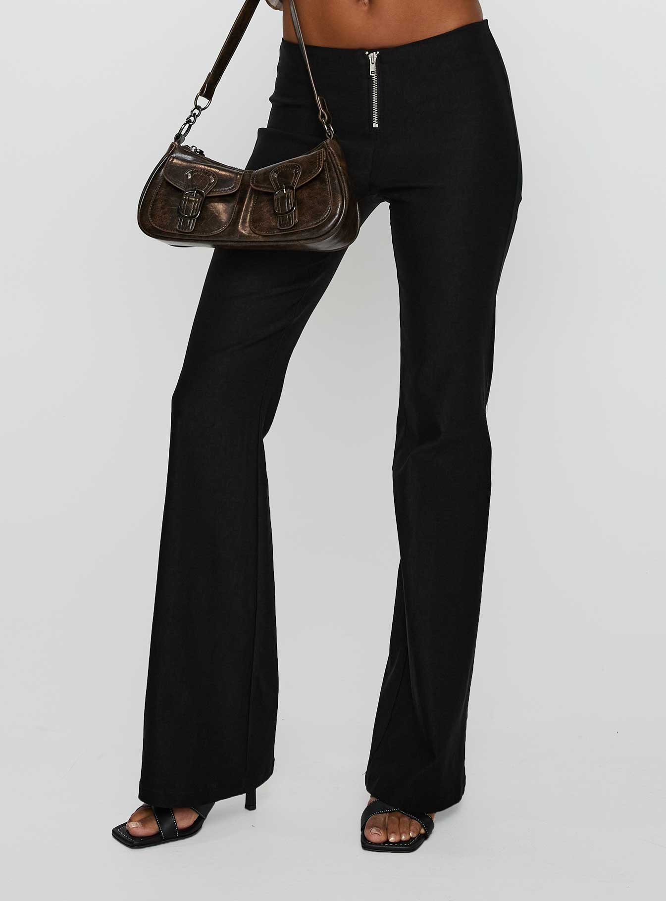 Lost In Translation Flared Pant Black