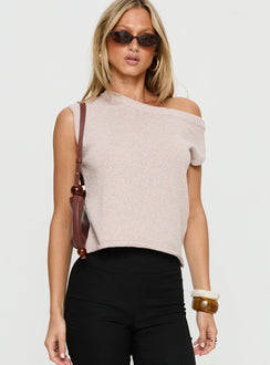 Ashfield Off Shoulder Top Oat
