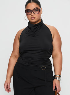 Giggle Top Black Curve