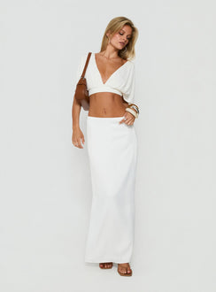 Eliena Maxi Skirt Ivory