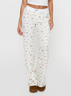 Lullabies Pointelle Sleep Pant Yellow