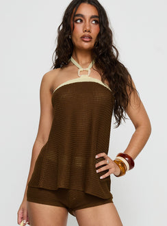 Contradiction Hardware Detail Top Brown / Yellow