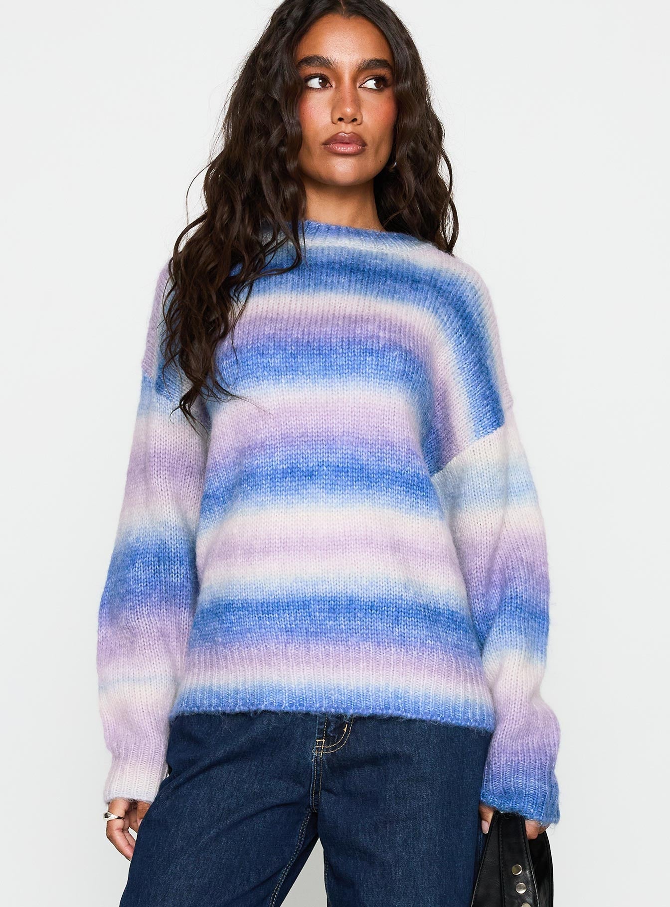 Say No More Knit Sweater Multi