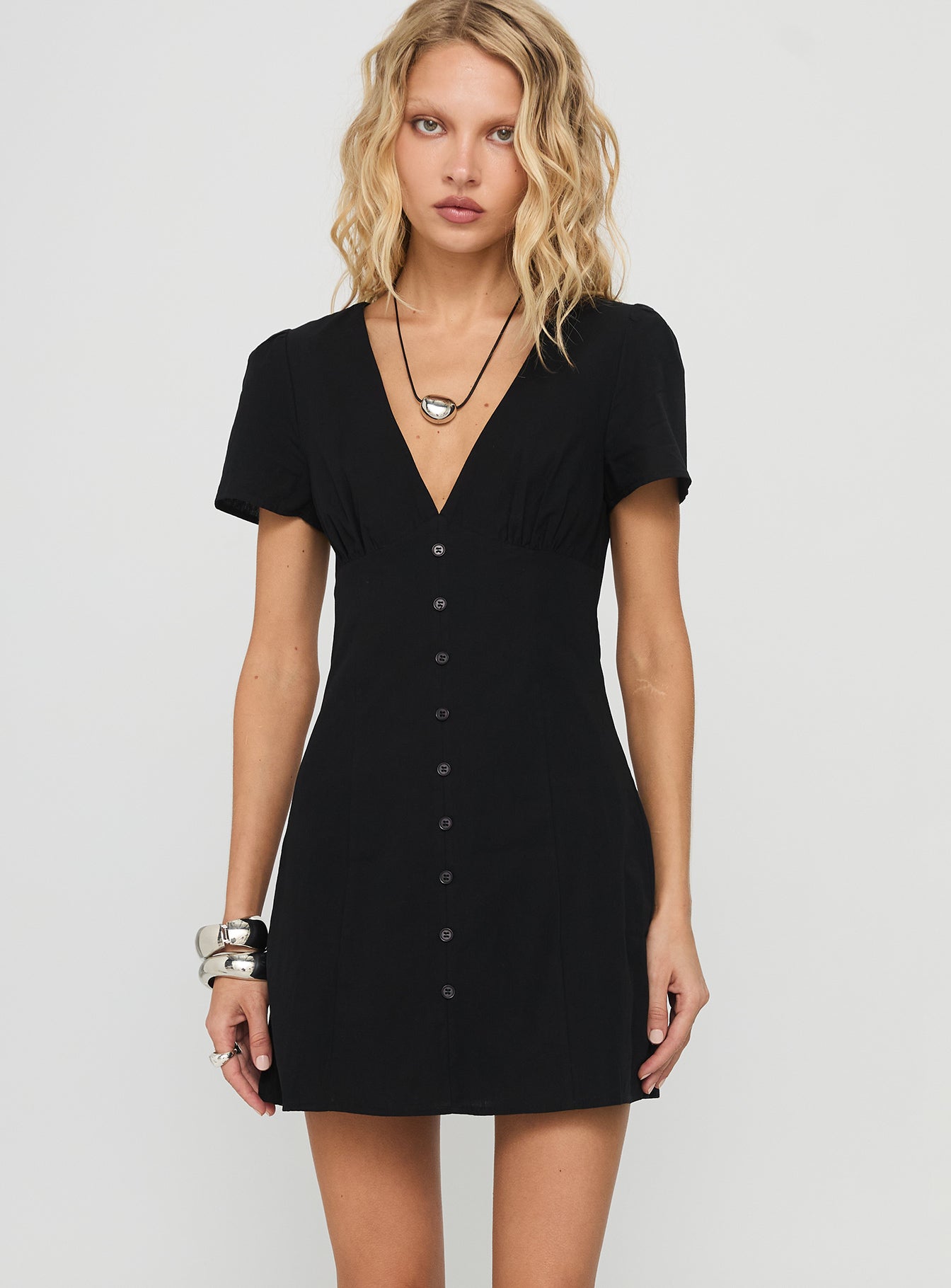 Loveliness Playsuit Black