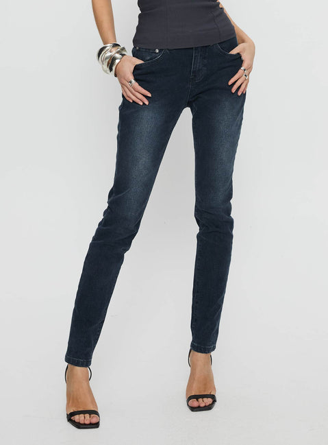 Illyssa Mid Rise Skinny Jeans Washed Charcoal Mid Rise Jeans Jeans 