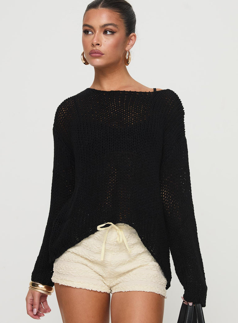 Peakoe Sweater Black