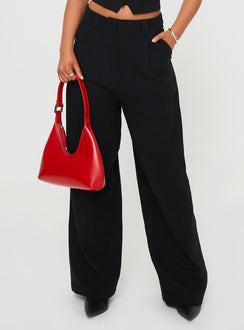 product Princess Polly High Waisted Pants High Waisted Pants  Je Suis Pants Black