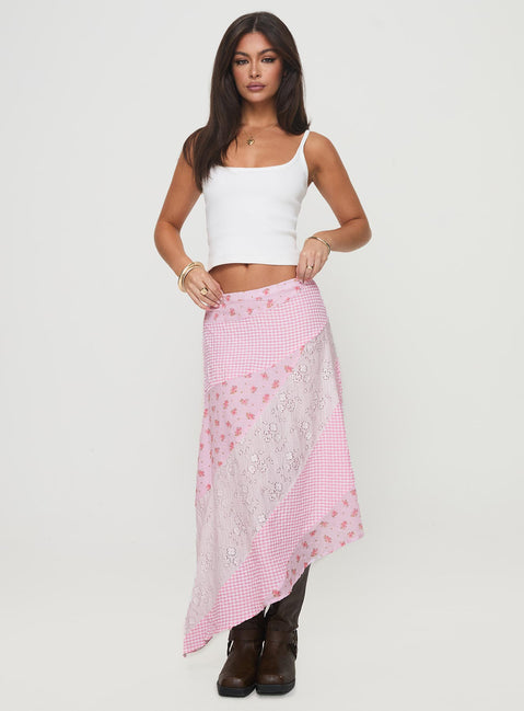 Rennar Maxi Skirt Multi Petite