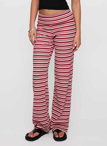 Dreamgirl Folded Pant Pink Multi