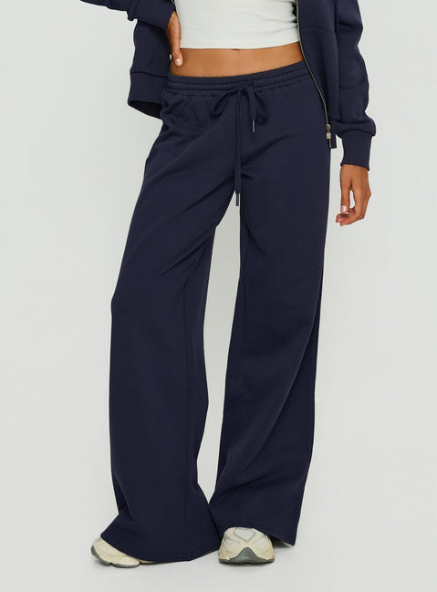 Dodie Wide Leg Pants Navy