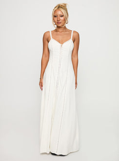 Mercie Maxi Dress White