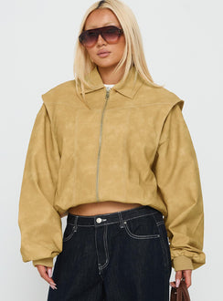 Vista Bomber Jacket Mustard