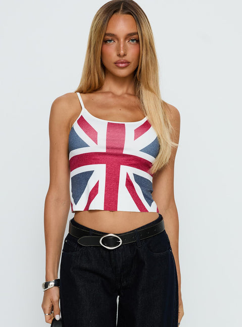 Carrie Cami Top Crimson